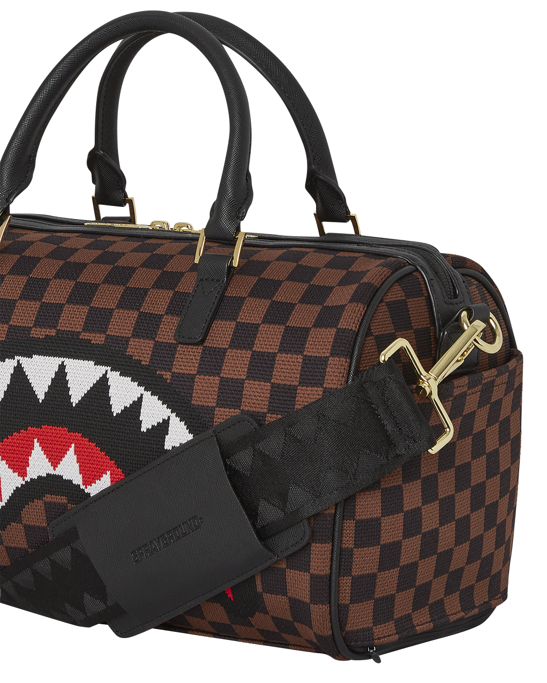 SPRAYGROUND® DUFFLE KNIT SHARKS IN PARIS 2.0 MINI DUFFLE