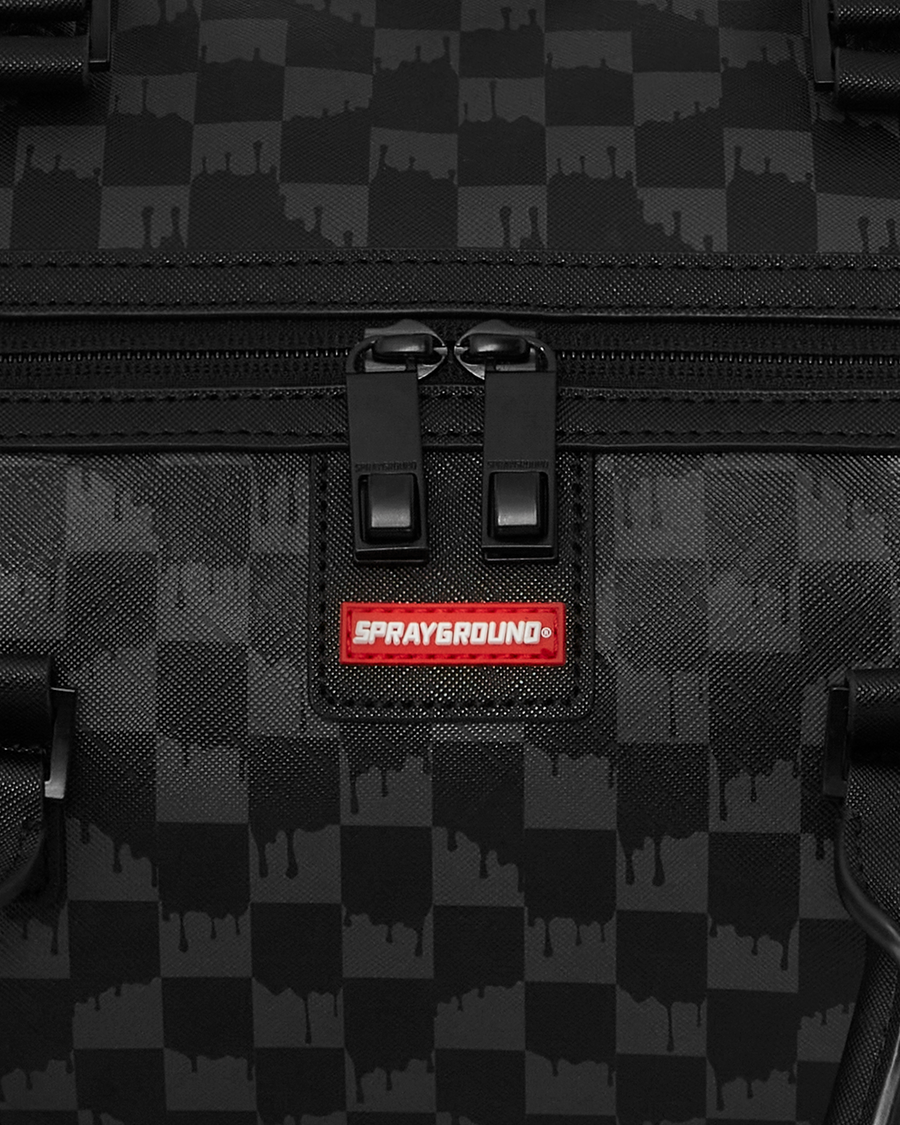 SPRAYGROUND® DUFFLE HANGOVER DRIP CHECK DUFFLE