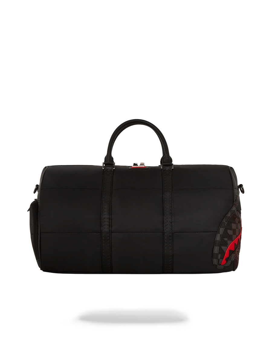 SPRAYGROUND® DUFFLE BLACK PUFFER CHECK DUFFLE