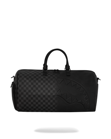 SPRAYGROUND® DUFFLE SPRITZ GREY CHECK DUFFLE