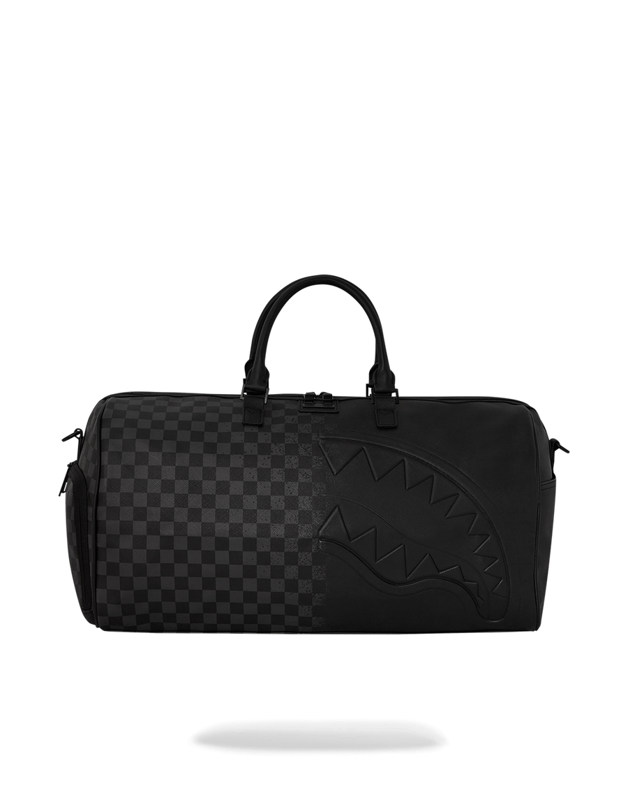 SPRAYGROUND® DUFFLE SPRITZ GREY CHECK DUFFLE