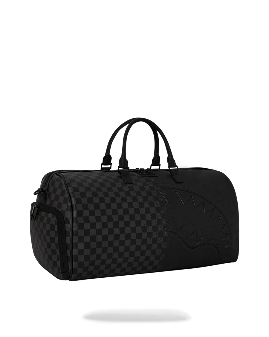 SPRAYGROUND® DUFFLE SPRITZ GREY CHECK DUFFLE