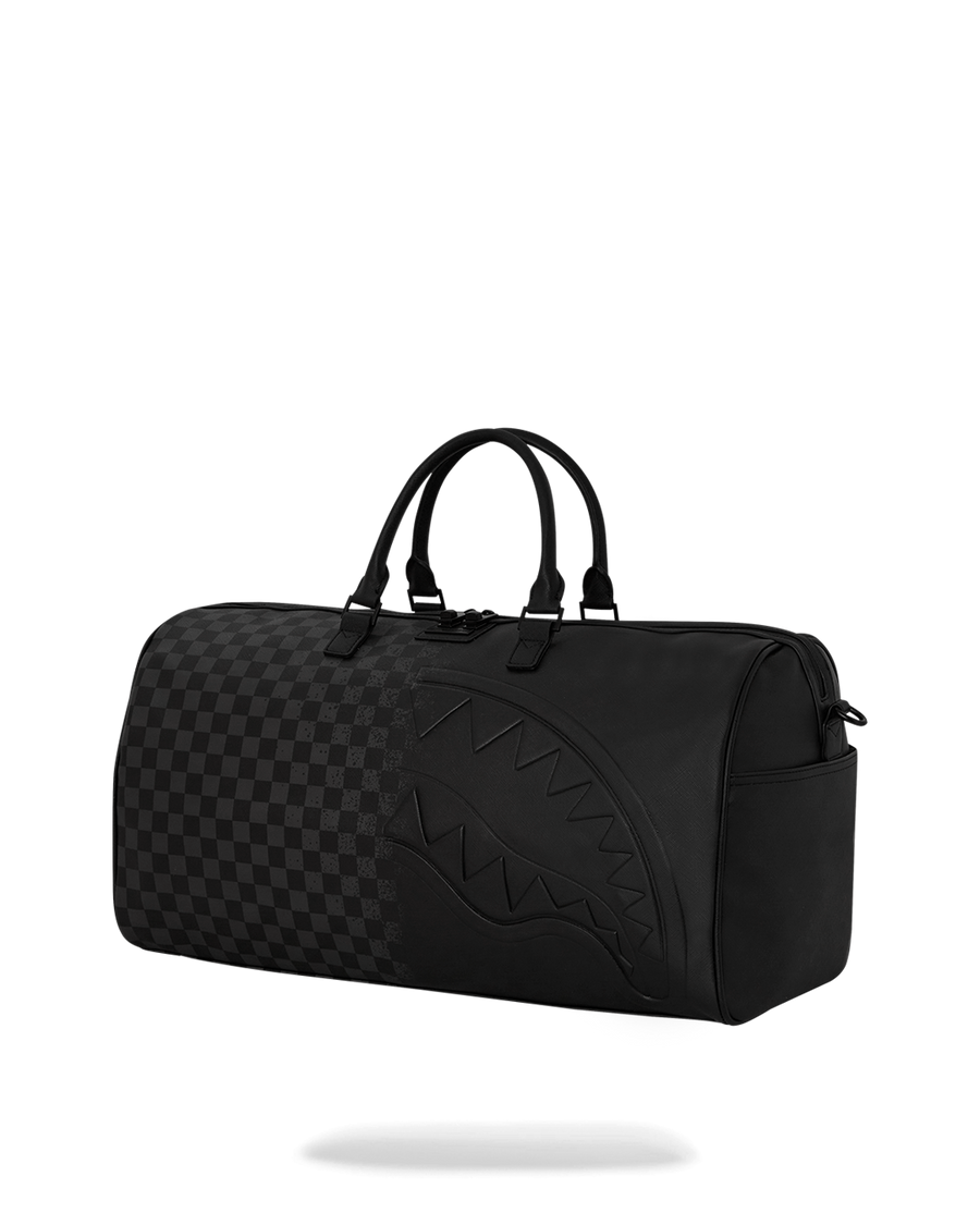 SPRAYGROUND® DUFFLE SPRITZ GREY CHECK DUFFLE