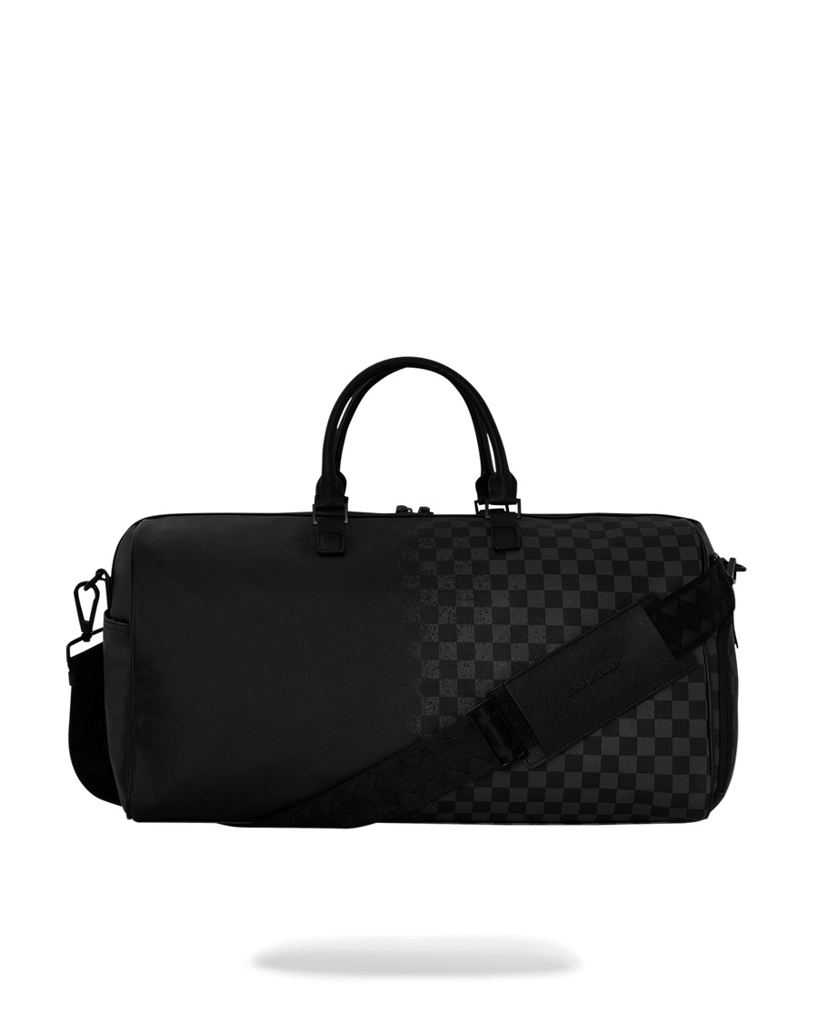 SPRAYGROUND® DUFFLE SPRITZ GREY CHECK DUFFLE