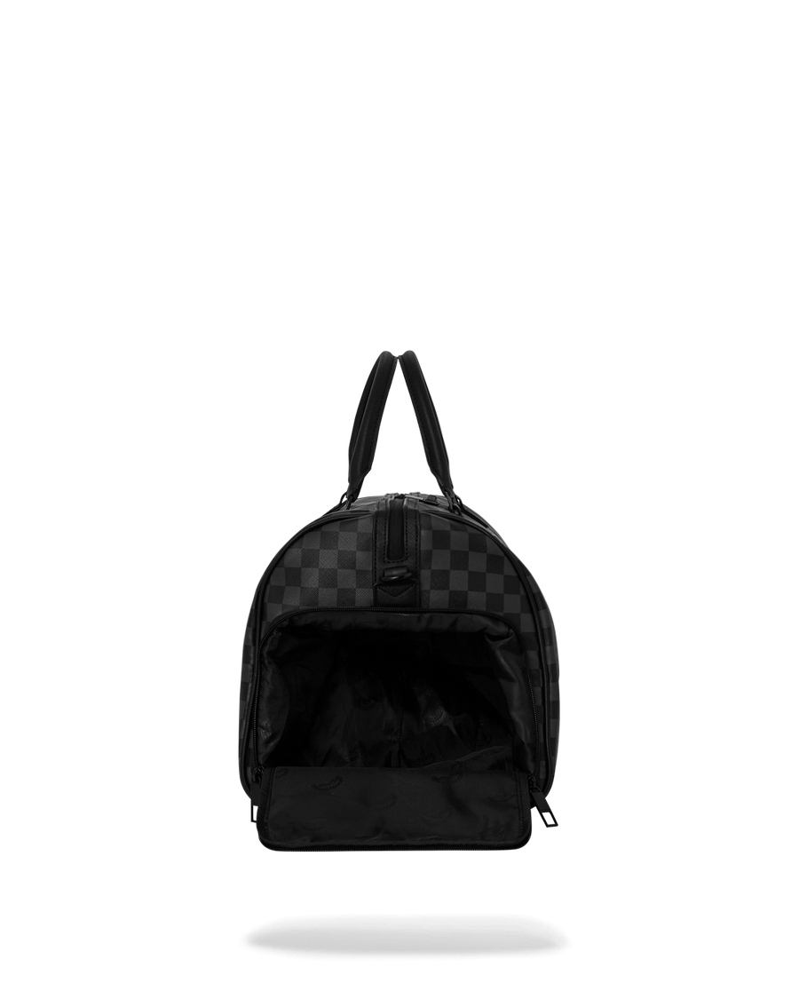 SPRAYGROUND® DUFFLE SPRITZ GREY CHECK DUFFLE