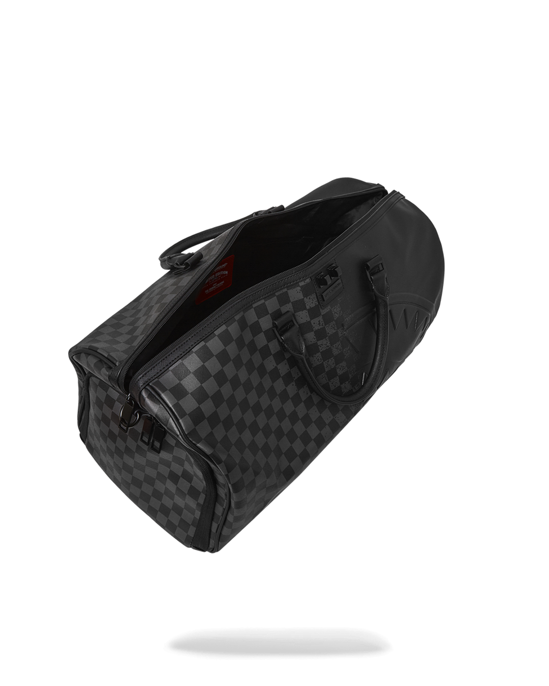 SPRAYGROUND® DUFFLE SPRITZ GREY CHECK DUFFLE