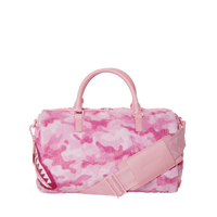 SPRAYGROUND® DUFFLE PINK CAMO FAUX MINI FUR DUFFLE