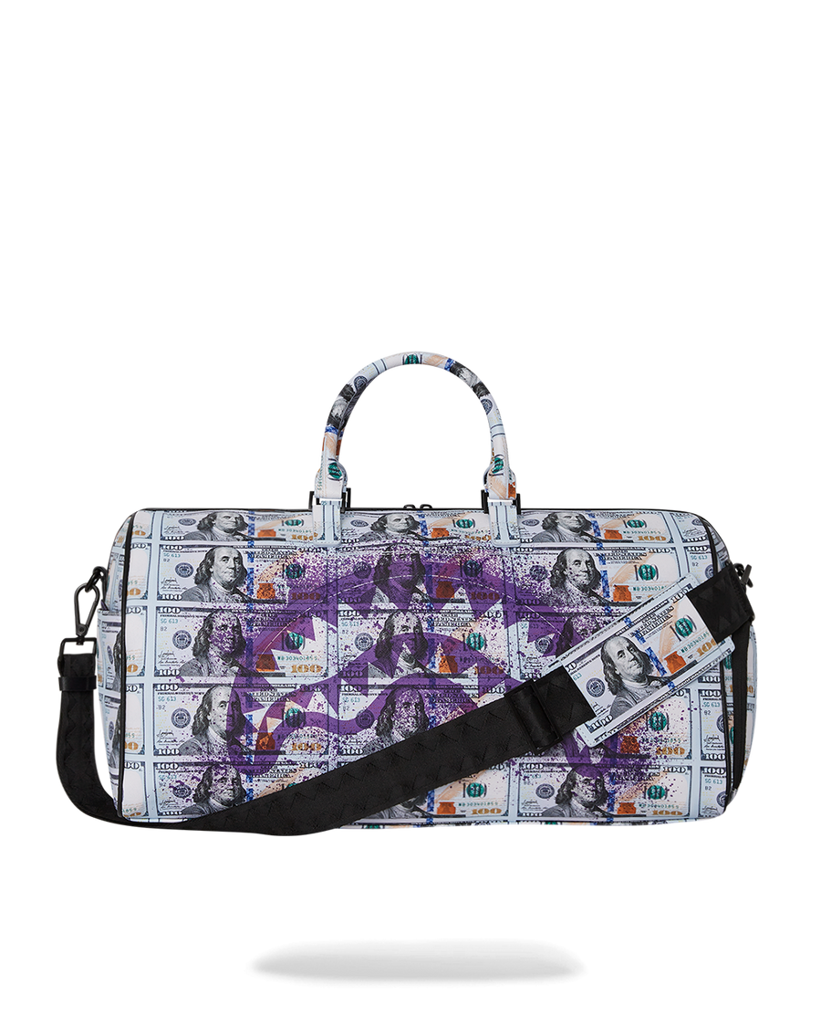 SPRAYGROUND® DUFFLE MONEY SPLAT DUFFLE