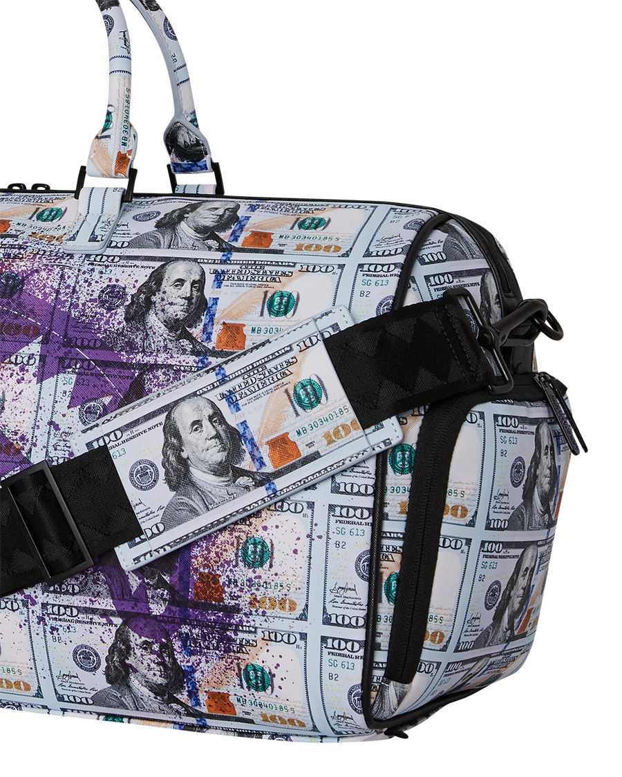 SPRAYGROUND® DUFFLE MONEY SPLAT DUFFLE