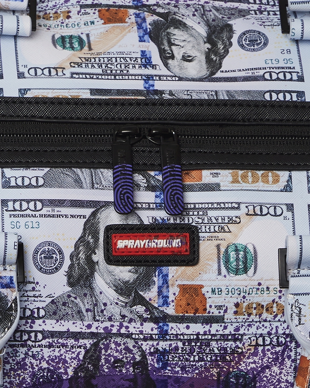 SPRAYGROUND® DUFFLE MONEY SPLAT DUFFLE