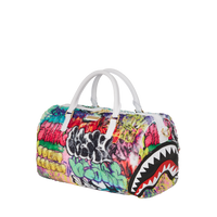 SPRAYGROUND® DUFFLE GRAFFITI FAUX FUR MINI DUFFLE