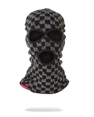 SPRAYGROUND® SKI MASK CHECKERED DRIP SKI MASK