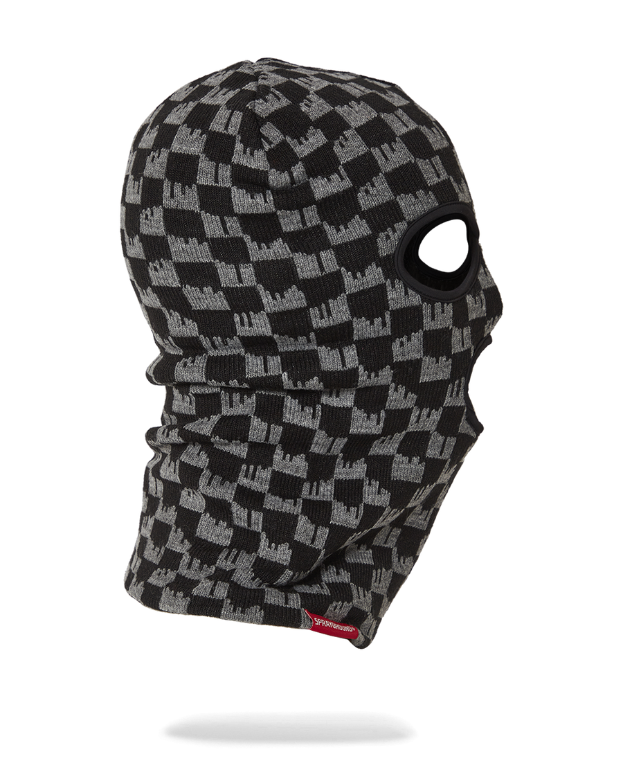 SPRAYGROUND® SKI MASK CHECKERED DRIP SKI MASK