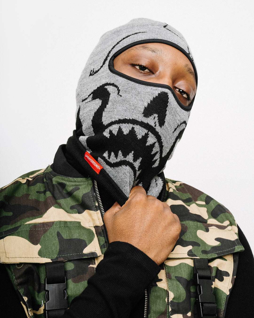 SPRAYGROUND® SKI MASK SKULL SHARKMOUTH SKI MASK