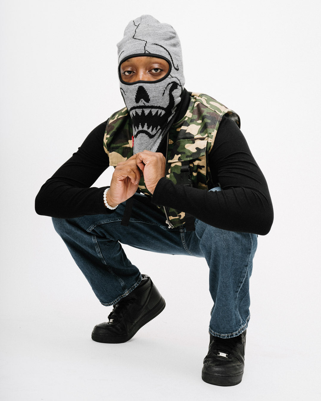 SPRAYGROUND® SKI MASK SKULL SHARKMOUTH SKI MASK