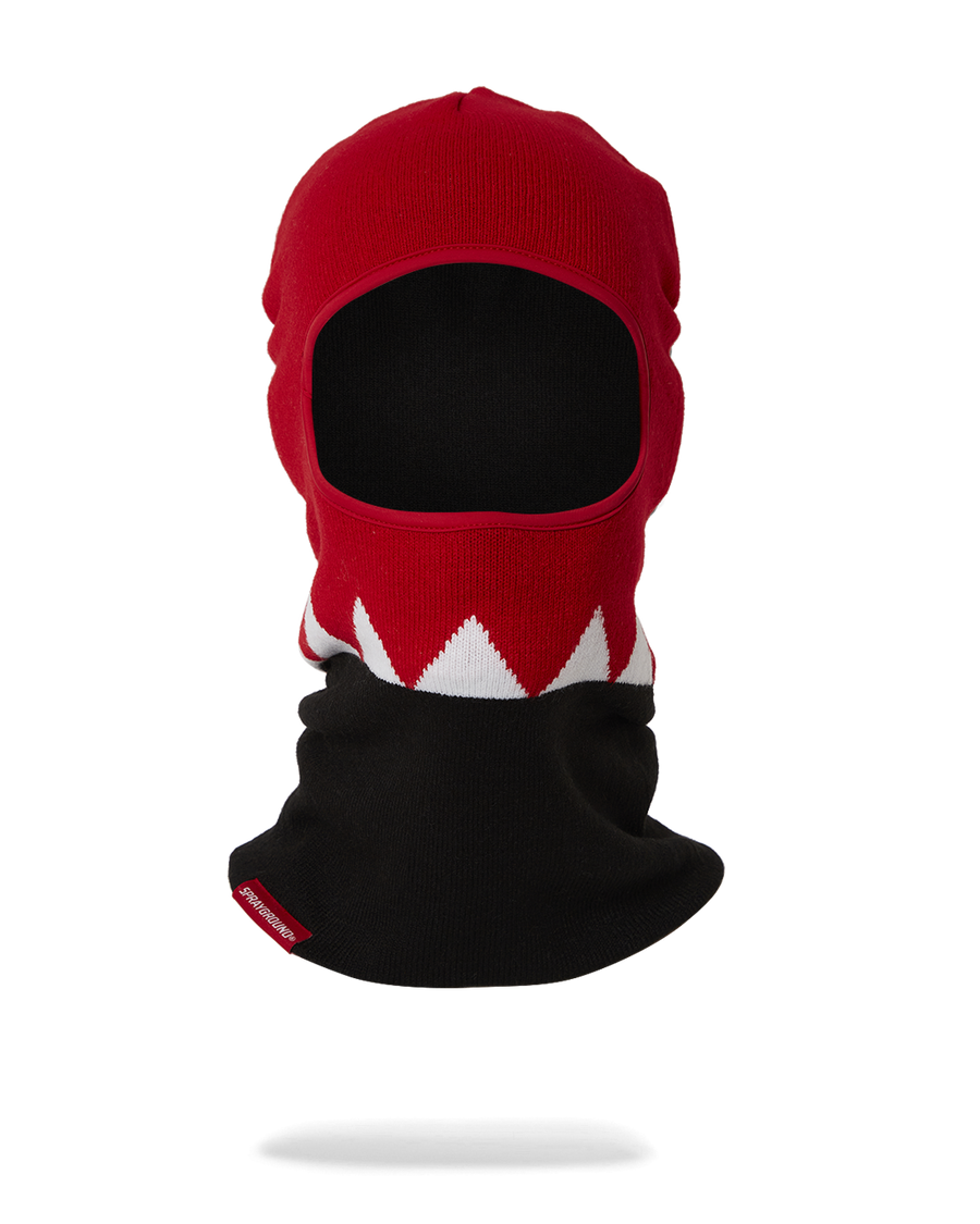 SPRAYGROUND® SKI MASK VERTICAL SHARKMOUTH HORIZONTAL SPLIT SKI MASK