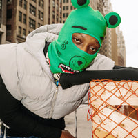 SPRAYGROUND® SKI MASK GREEN MONEY BEAR SKI MASK