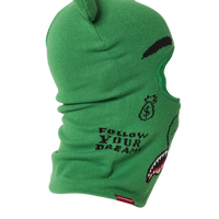 SPRAYGROUND® SKI MASK GREEN MONEY BEAR SKI MASK