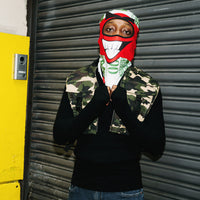 SPRAYGROUND® SKI MASK BIG MONEY BOY FACE RED SKI MASK