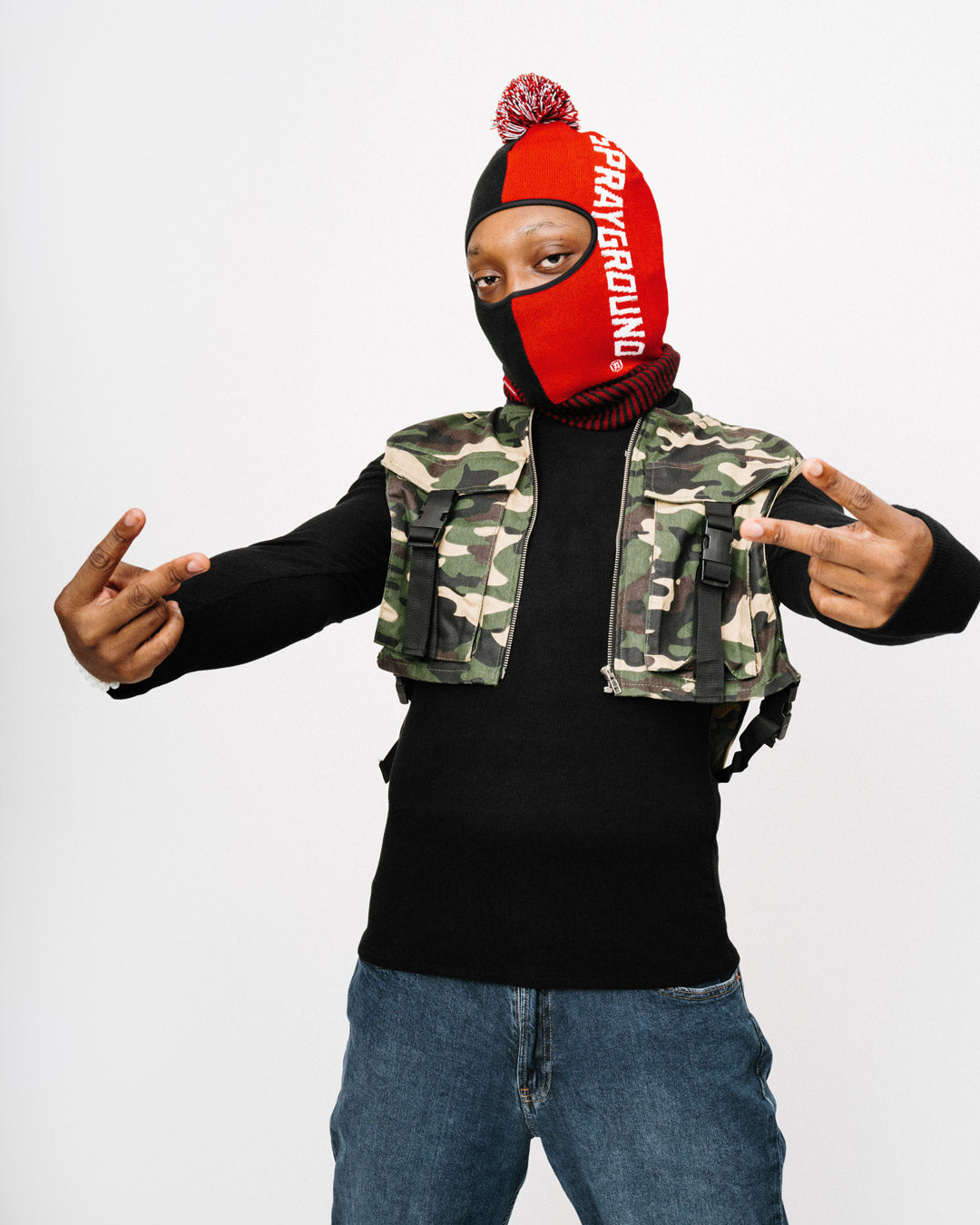 SPRAYGROUND® SKI MASK POM POM SKI MASK