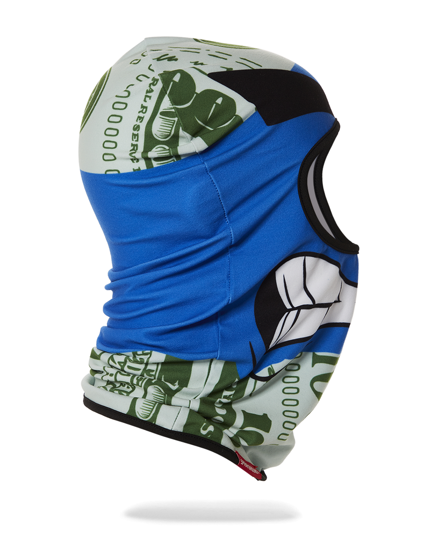 SPRAYGROUND® SKI MASK BIG MONEY BOY FACE BLUE SKI MASK