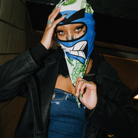 SPRAYGROUND® SKI MASK BIG MONEY BOY FACE BLUE SKI MASK