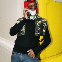 SPRAYGROUND® SKI MASK BIG MONEY BOY FACE RED SKI MASK