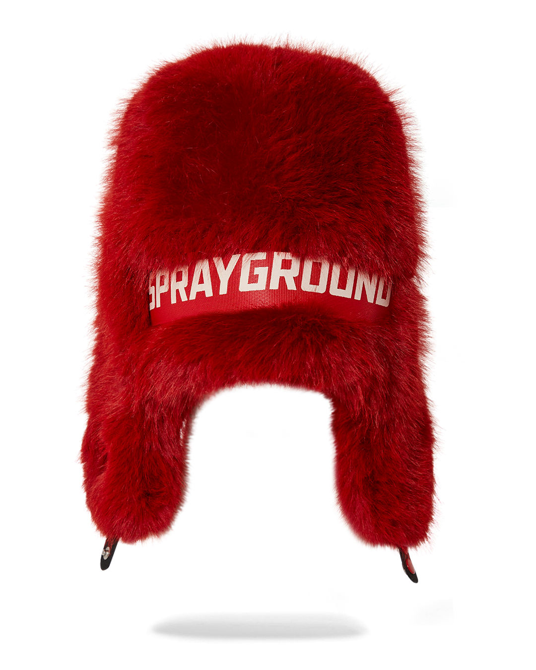 SPRAYGROUND® HAT SKY HIGH SEEKERS ARCTIC RED FUR TRAPPER HAT