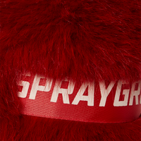 SPRAYGROUND® HAT SKY HIGH SEEKERS ARCTIC RED FUR TRAPPER HAT