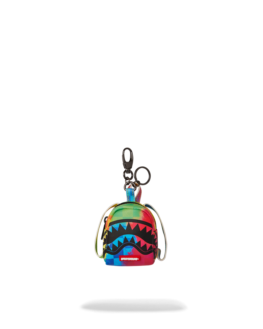 SPRAYGROUND® KEYCHAIN VIVID LIVID AND SPLIVID BACKPACK KEYCHAIN