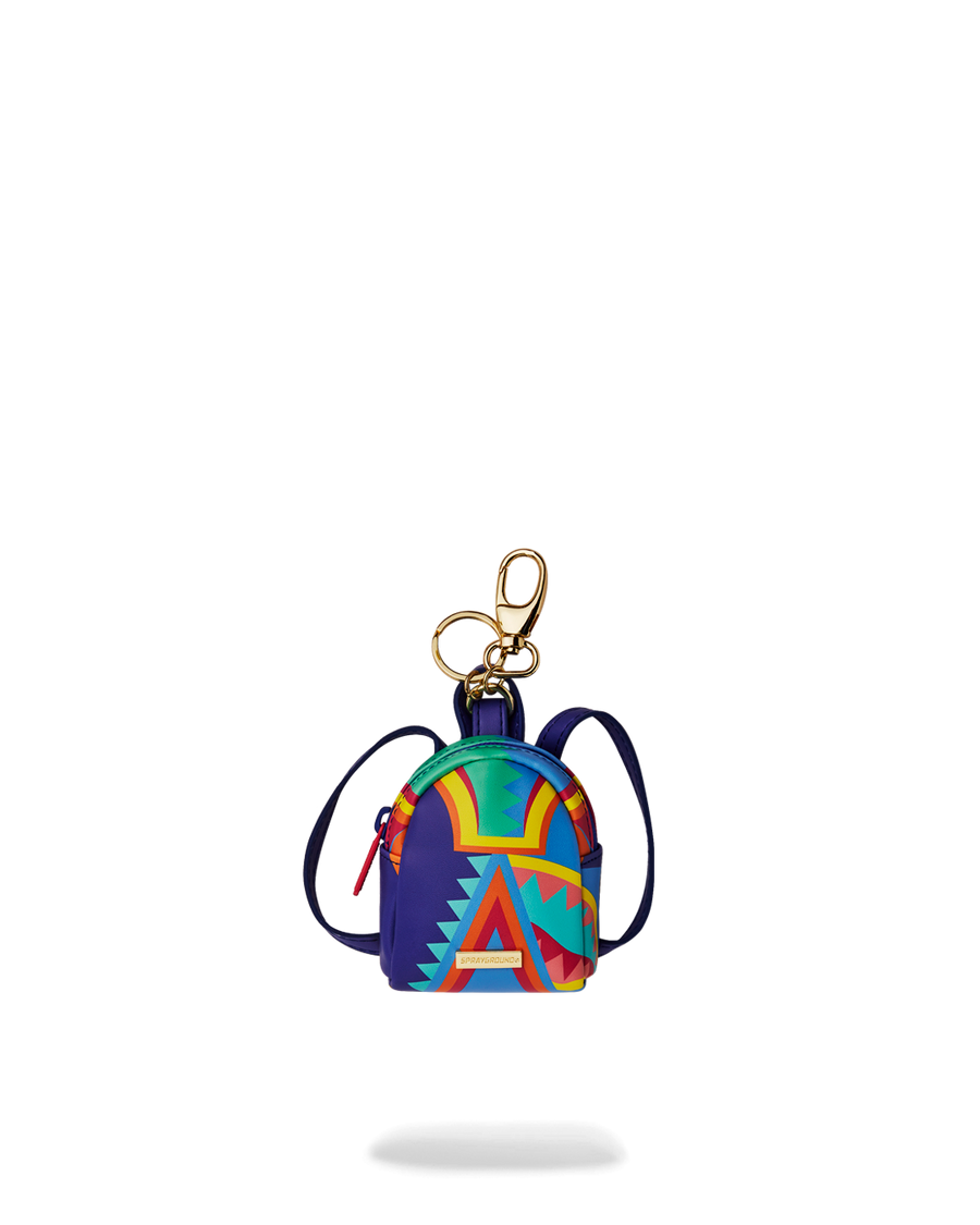 TRANSIENT VACATION BACKPACK KEYCHAIN