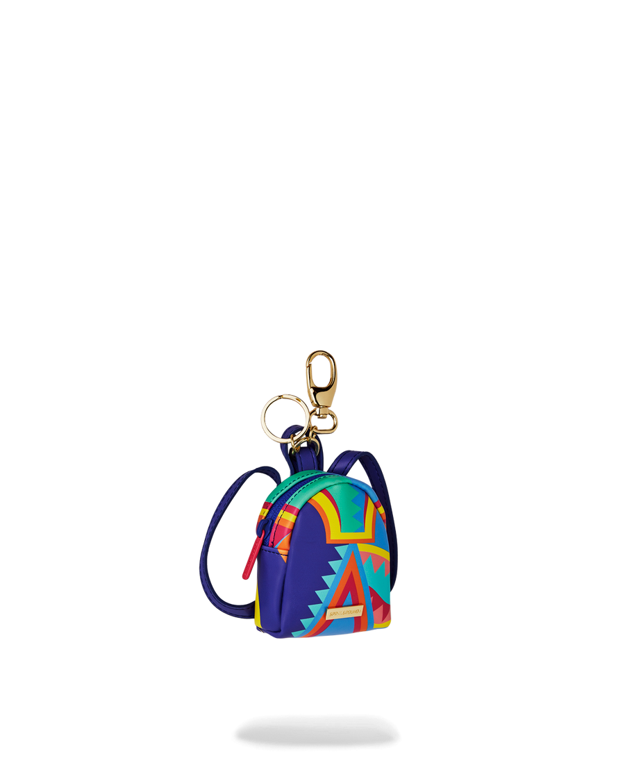 TRANSIENT VACATION BACKPACK KEYCHAIN