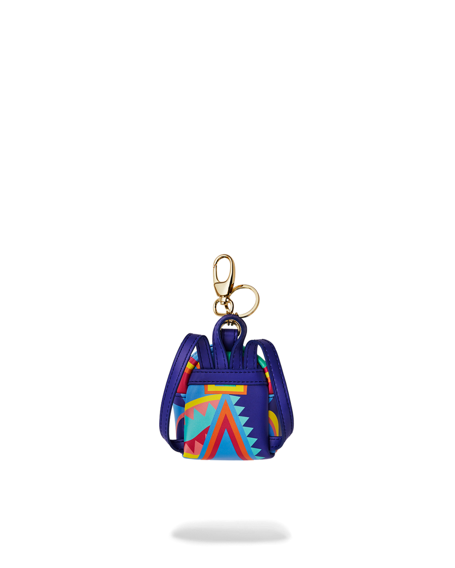 TRANSIENT VACATION BACKPACK KEYCHAIN