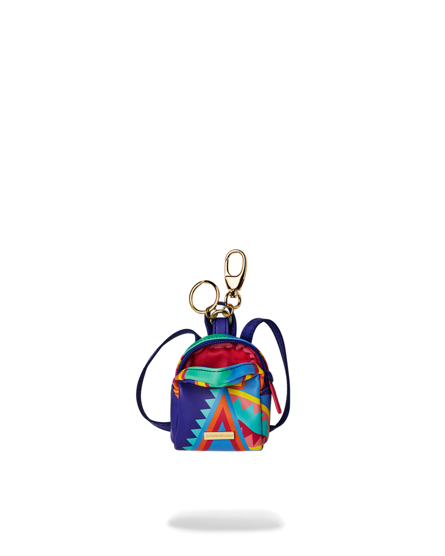 TRANSIENT VACATION BACKPACK KEYCHAIN