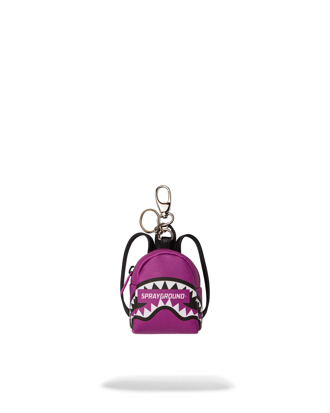 SPRAYGROUND® KEYCHAIN SMASH LOGO VIOLA BACKPACK KEYCHAIN