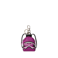 SPRAYGROUND® KEYCHAIN SMASH LOGO VIOLA BACKPACK KEYCHAIN