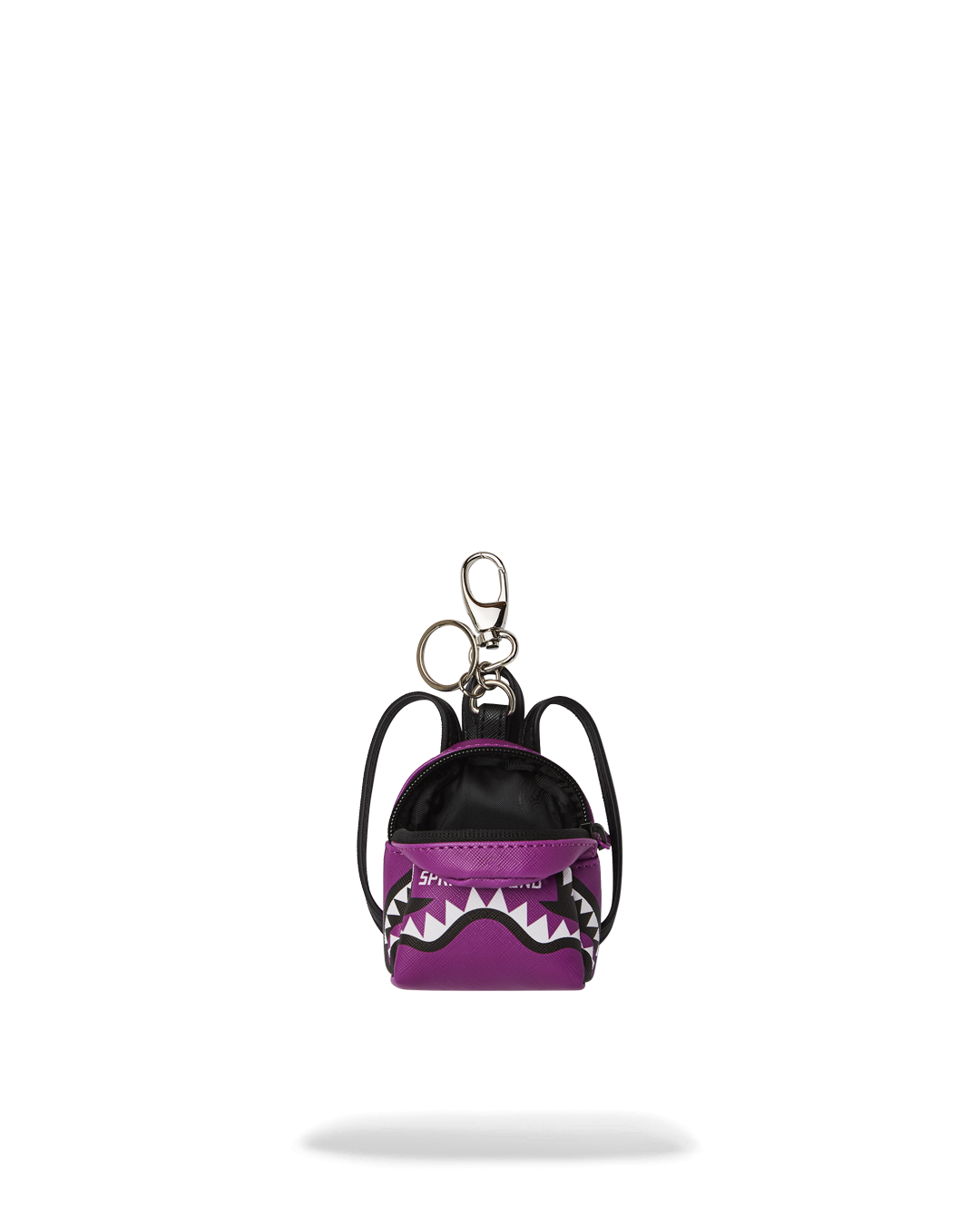 SPRAYGROUND® KEYCHAIN SMASH LOGO VIOLA BACKPACK KEYCHAIN