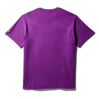 SPRAYGROUND® APPAREL GARFIELD SHARKMOUTH GRAPHIC T-SHIRT (PURPLE)