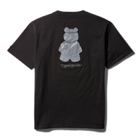 SPRAYGROUND® APPAREL SHORT SLEEVE GRAPHIC MONEY BEAR T-SHIRT (BLACK)