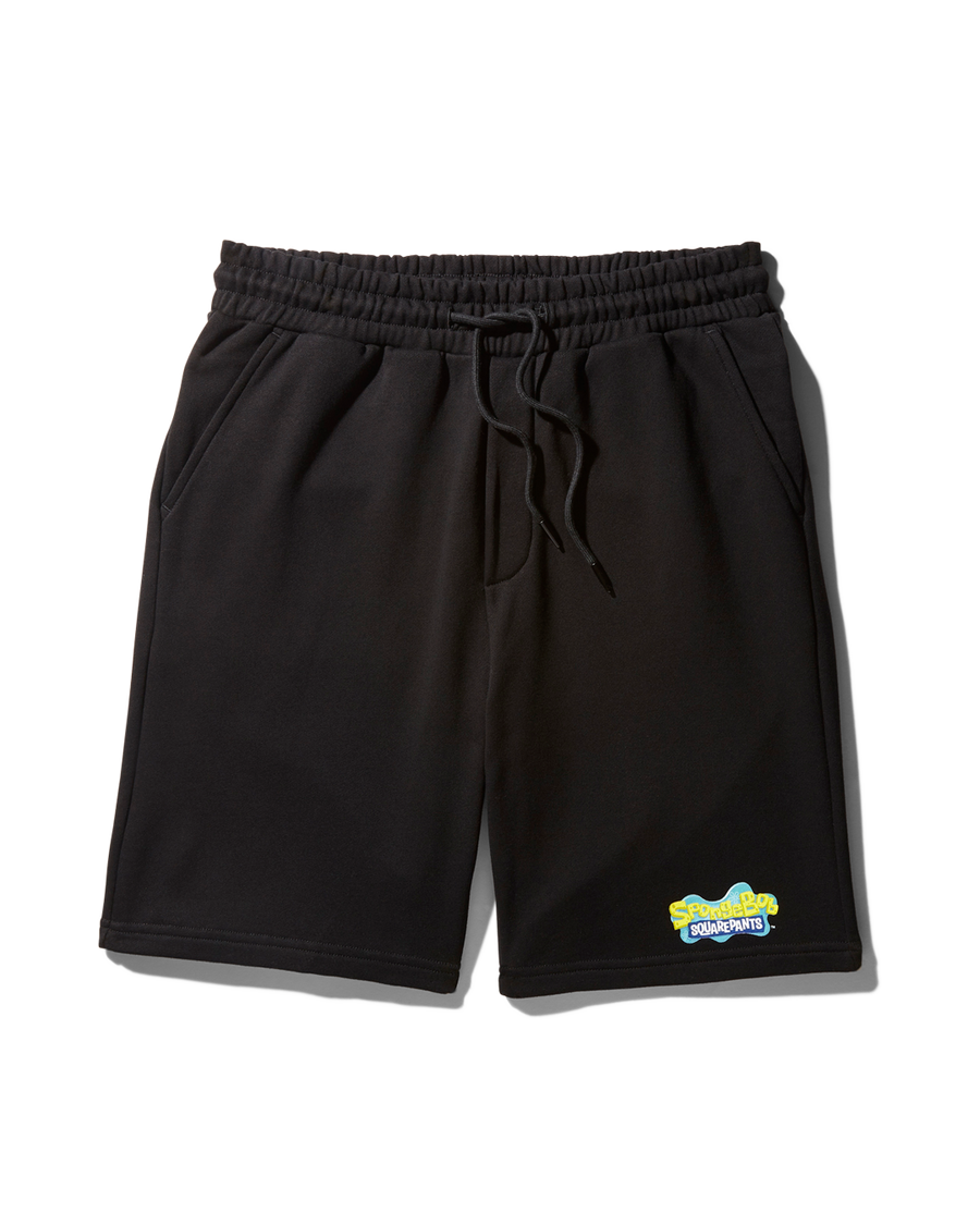 SPRAYGROUND® APPAREL SPONGEBOB KNIT SHORTS (BLACK)