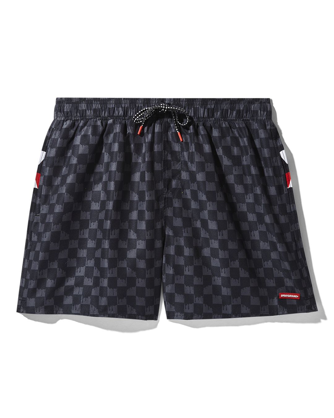 DRIP CHECK SWIM SHORTS