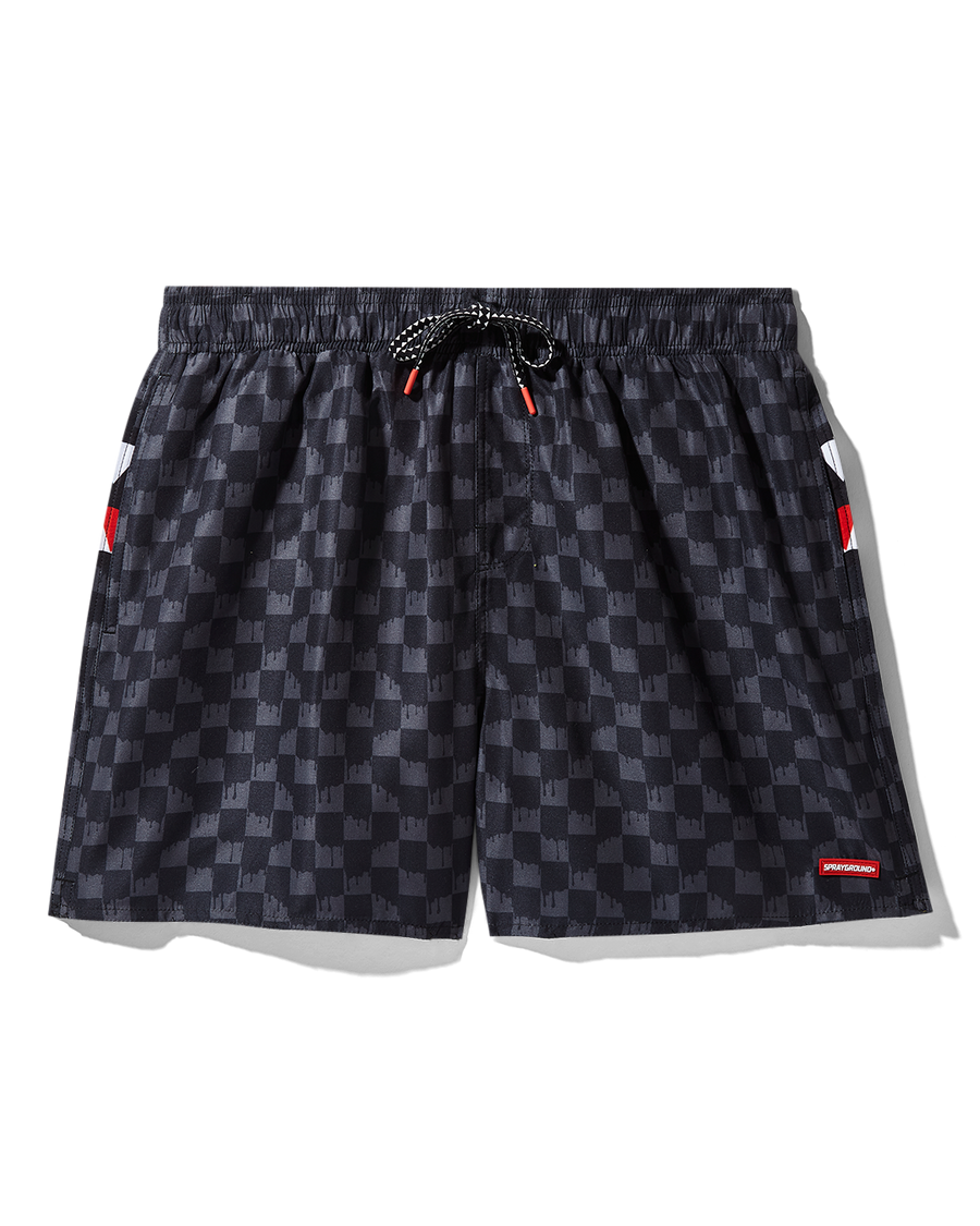 SPRAYGROUND® SWIM DRIP CHECK SWIM SHORTS