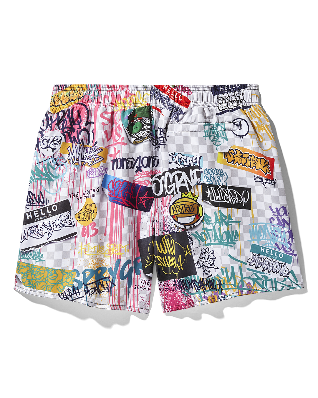 SPRAYGROUND® SWIM CREATE ANOTHER DAY SWIM SHORTS