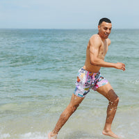 SPRAYGROUND® SWIM CREATE ANOTHER DAY SWIM SHORTS