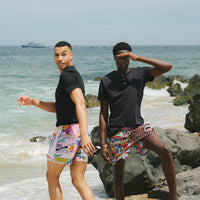 SPRAYGROUND® SWIM STICKER CREW SWIM SHORTS