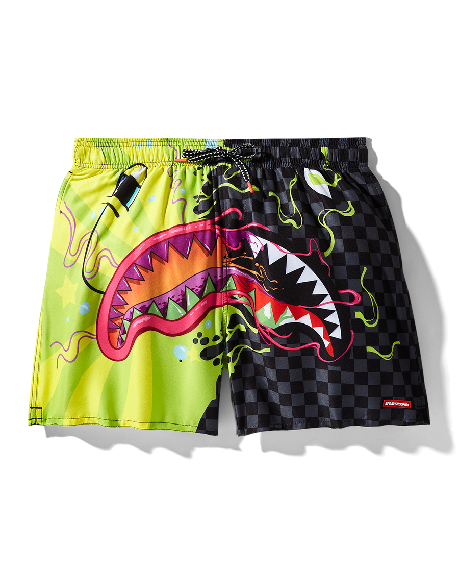 SPRAYGROUND® SWIM SLIME DIME SWIM SHORTS