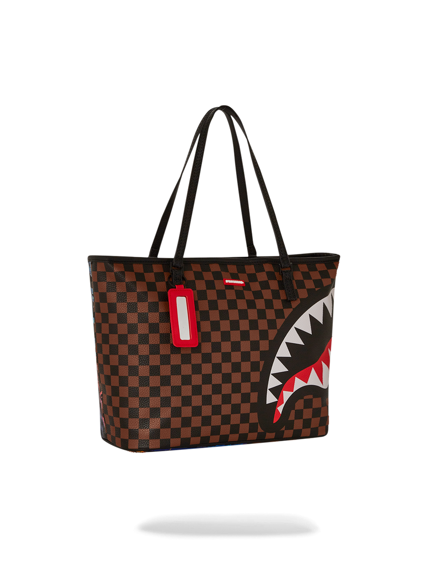 SPRAYGROUND® TOTE GLOW IN THE DARK CITY OF LIGHT TOTE