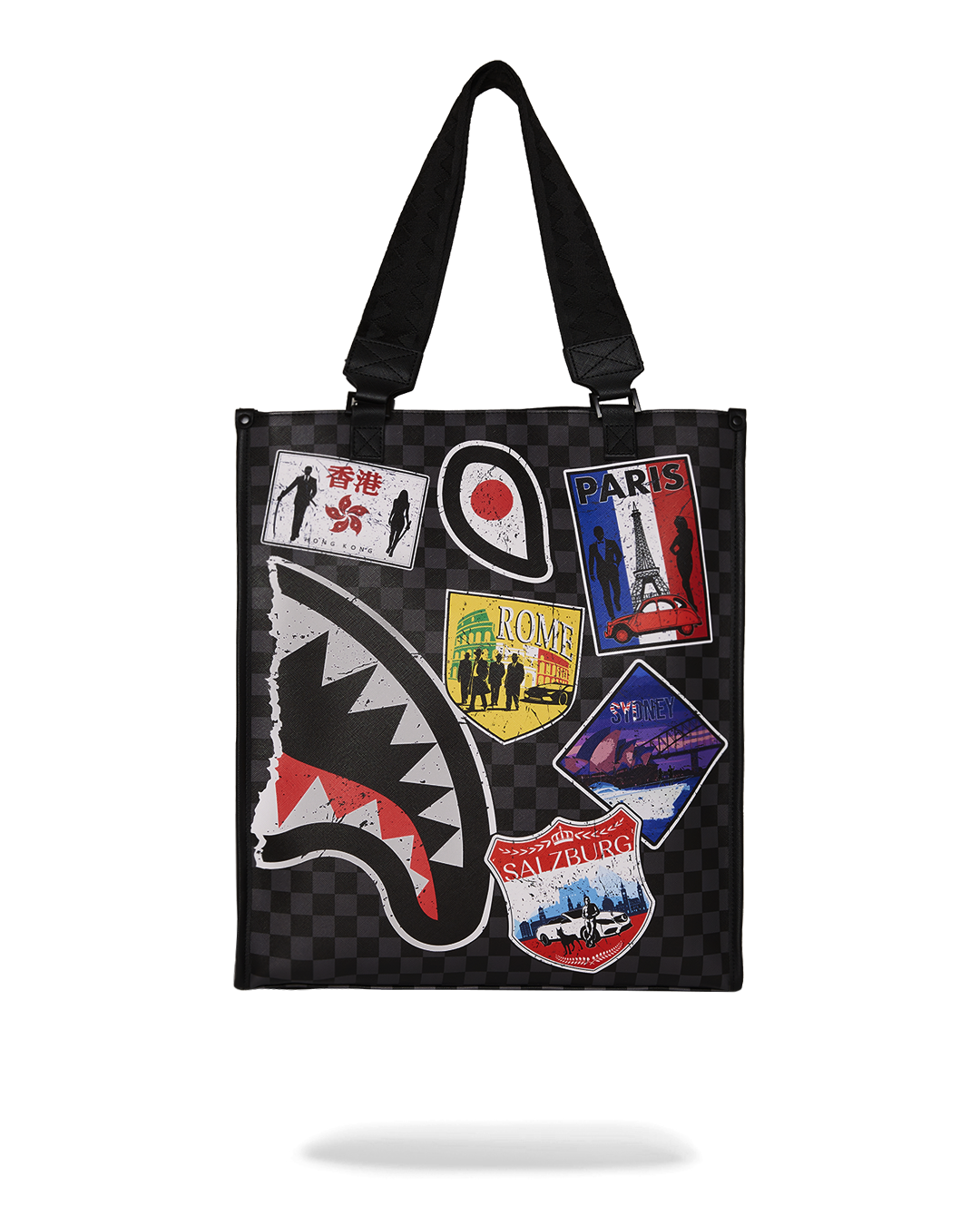 SPRAYGROUND® TOTE GLOBAL MOGUL UNLIMITED MILES LOFT TOTE