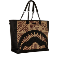 SPRAYGROUND® TOTE A.I. PALM MIRAGE SHARK LUXE BEACH TOTE