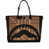 A.I. PALM MIRAGE SHARK LUXE BEACH TOTE (SANDFLOWER COLLAB)